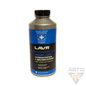 Присадка Антигель с диспергатором LAVR Diesel на 500-2000л 1л (флакон)