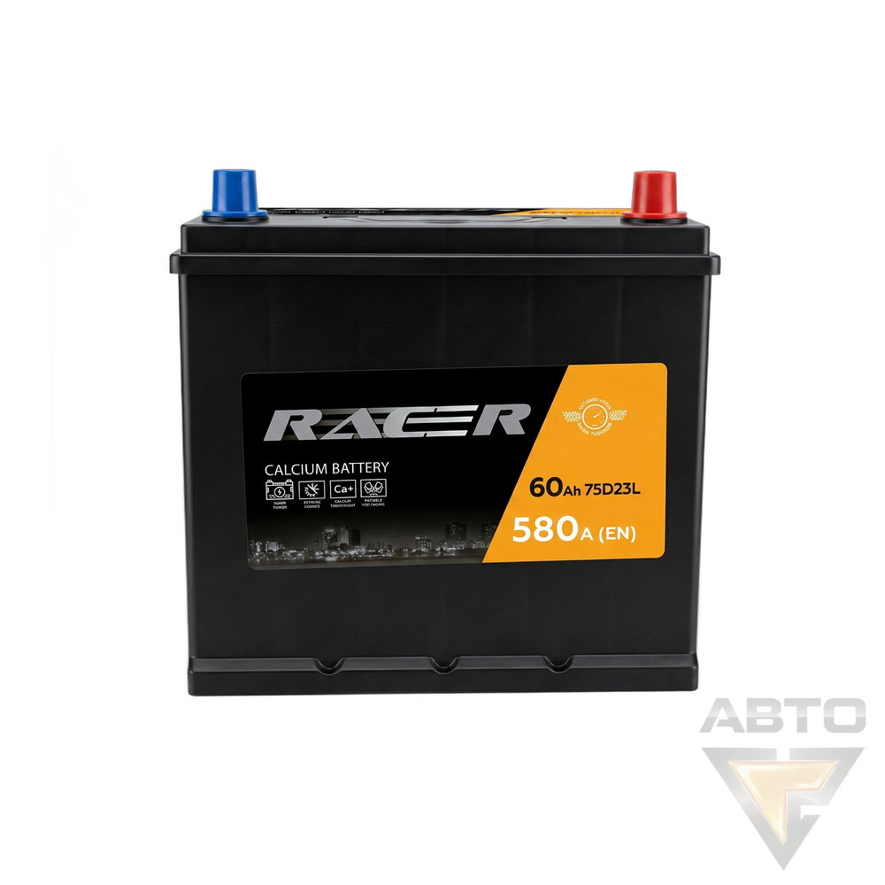 Аккумулятор RACER GT 60 обр (D23L, BL)