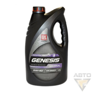 Масло моторное полусинтетика ЛУКОЙЛ 5w40 GENESIS UNIVERSAL SN 4л