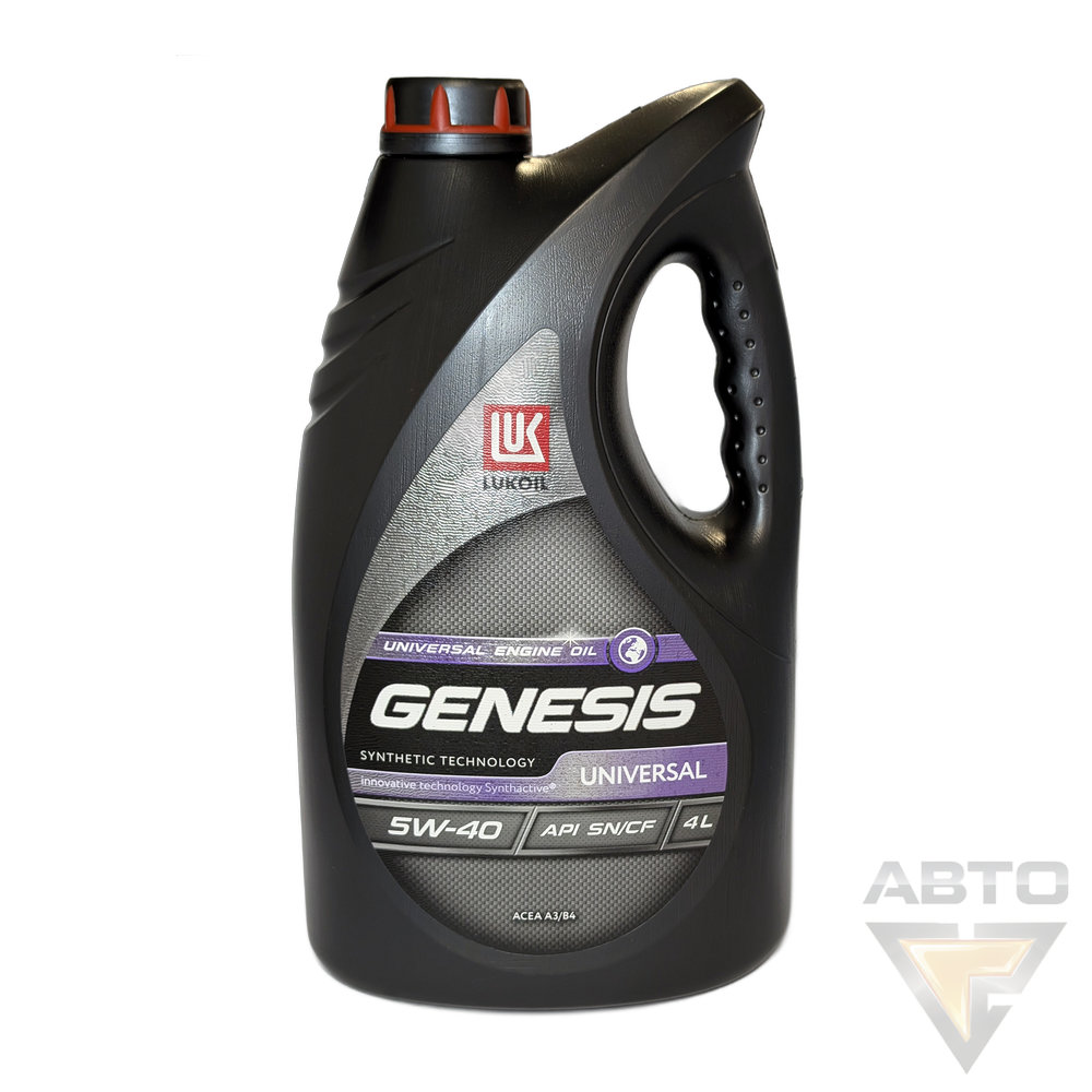Масло моторное полусинтетика ЛУКОЙЛ 5w40 GENESIS UNIVERSAL SN 4л
