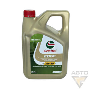 Масло моторное синтетика CASTROL 5w30 EDGE TITANIUM LL 4л