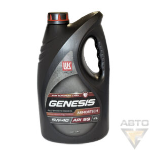 Масло моторное синтетика ЛУКОЙЛ 5w40 GENESIS ARMORTECH EC SQ 4л