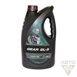 Масло трансмиссионное полусинтетика ЛУКОЙЛ 75w90 GEAR GL-5 4л