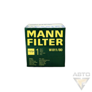 Фильтр масляный MANN-FILTER W811/80 Hyundai/ Kia